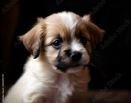 portrait of a puppy