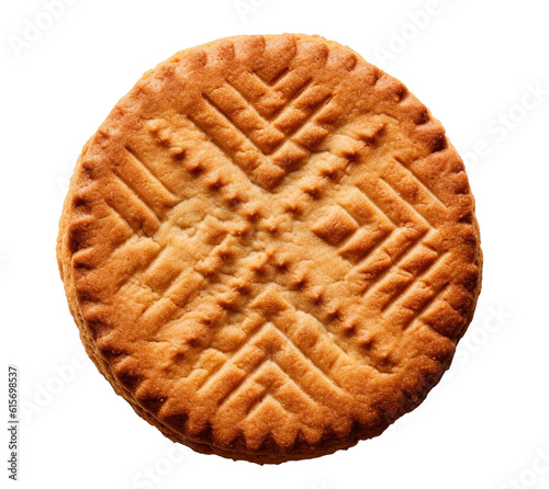 cookies isolated on white background, AI generative