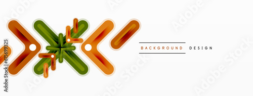 Minimal geometric background cross line. Design for wallpaper, banner, background, landing page, wall art, invitation, prints, posters