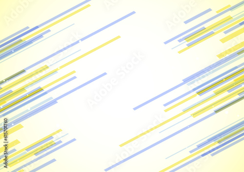 黄色と青のラインイメージ背景