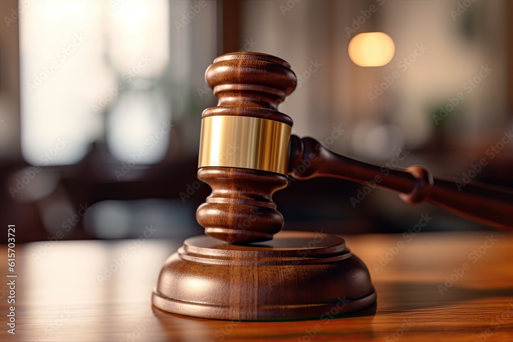 Judge's hammer on wooden table background justice concept Judge's hammer on wooden table background justice concept