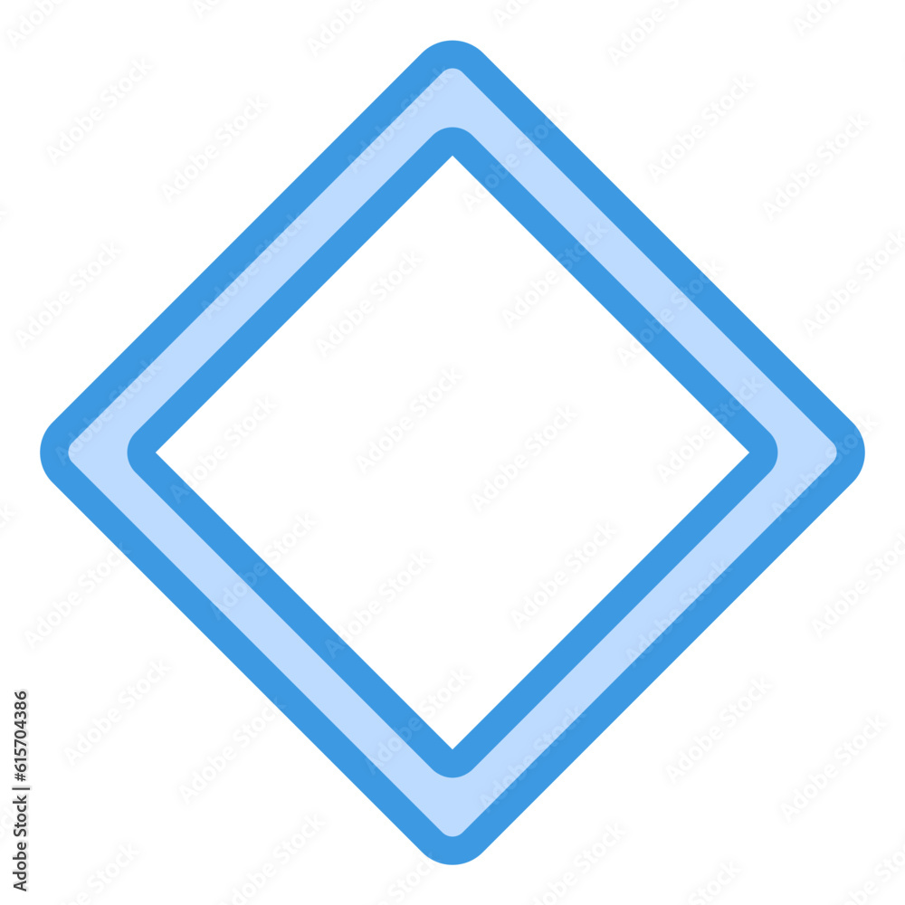 Priority icon in blue line style, use for website mobile app presentation Priority icon in blue line style, use for website mobile app presentation