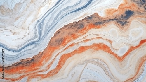 Closeup surface abstract marble pattern at the marble stone floor texture background Generative AI