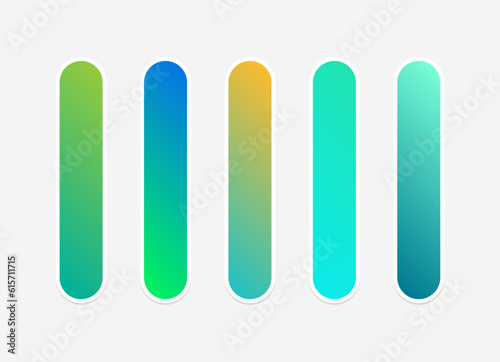 Vector colorful gradient background collection