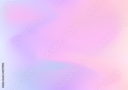 Vector gradient mesh hologram background with vibrant colors. Gradient abstract background.