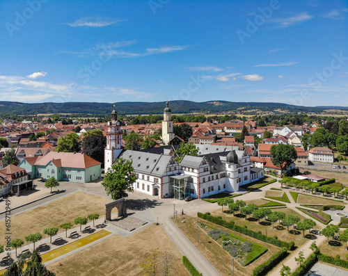 Luftbild Stadt Ohrdruf in Thüringen / Deutschland