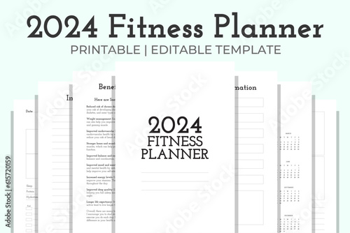 2024 Fitness Planner