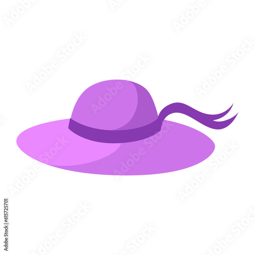 Woman Hat Illustrationn