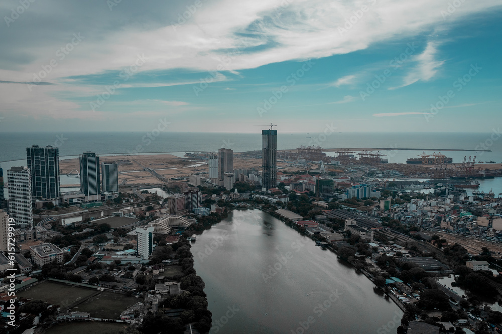 Fototapeta premium city skyline