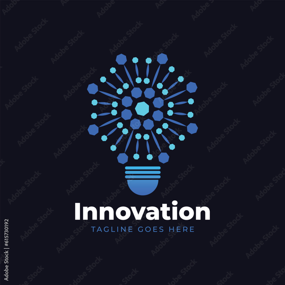 Sparkling icon molecule star for science tech idea logo design Sparkling icon molecule star for science tech idea logo design