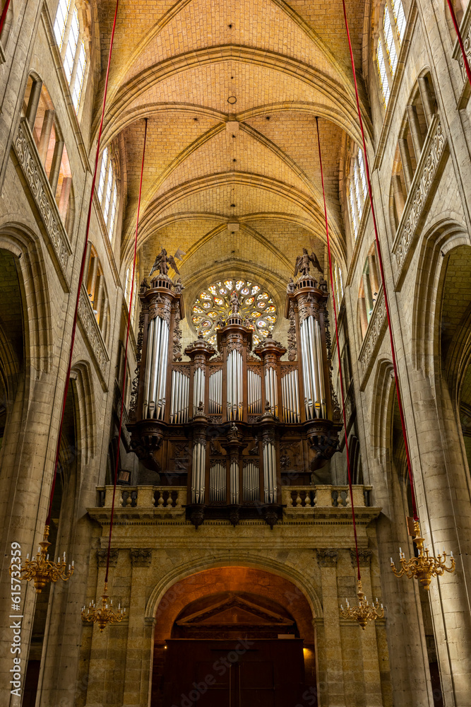 Auch Cathedral (Cathedrale Sainte-Marie d Auch), UNESCO site, Midi-Pyrenees, France
