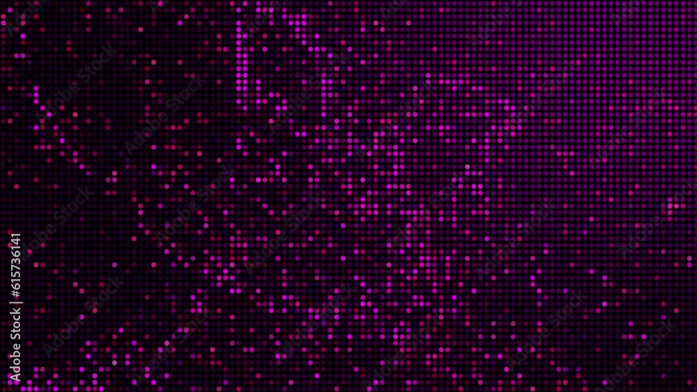 Halftone dots abstract digital technology animated pink light on pink background. Halftone dots abstract digital technology animated pink light on pink background.