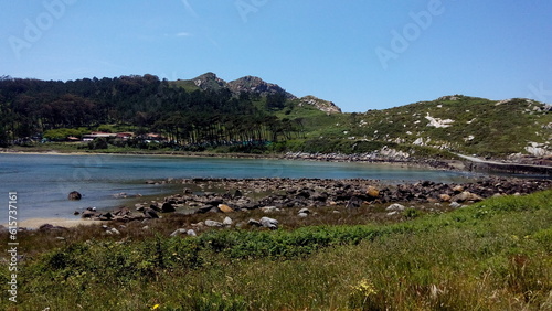 Paisagens das ilhas Cies