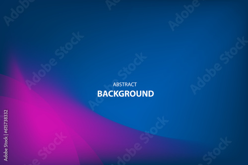 Abstract Gradient colorful background for template, poster, flyer design. Vector illustration