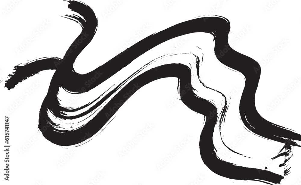 Bry Brush Wave Stroke Pattern Bry Brush Wave Stroke Pattern