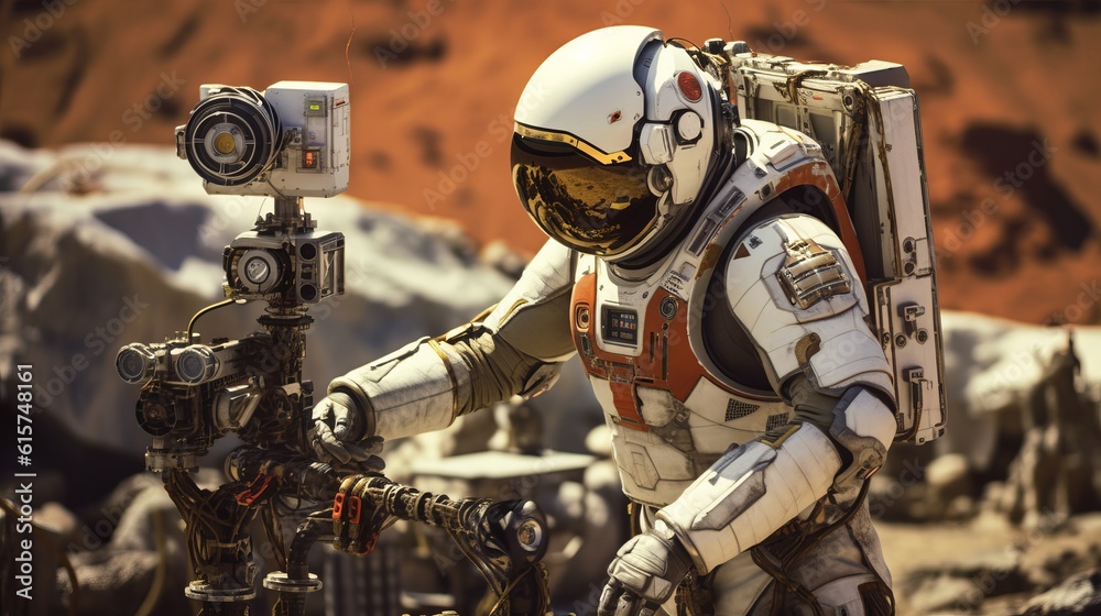 Fototapeta premium Life on Mars