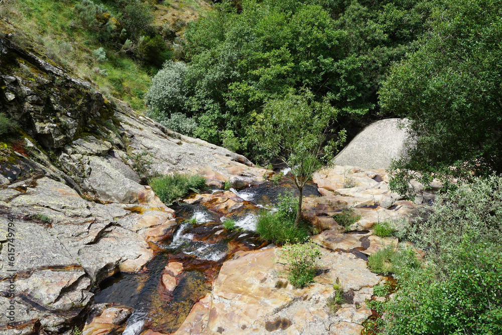 Rocks and river waterfall of clean water in the mountain
Rocks and river waterfall of clean water in the mountain
