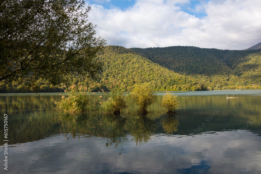 Azerbaijan landscape on a sunny autumn day Azerbaijan landscape on a sunny autumn day