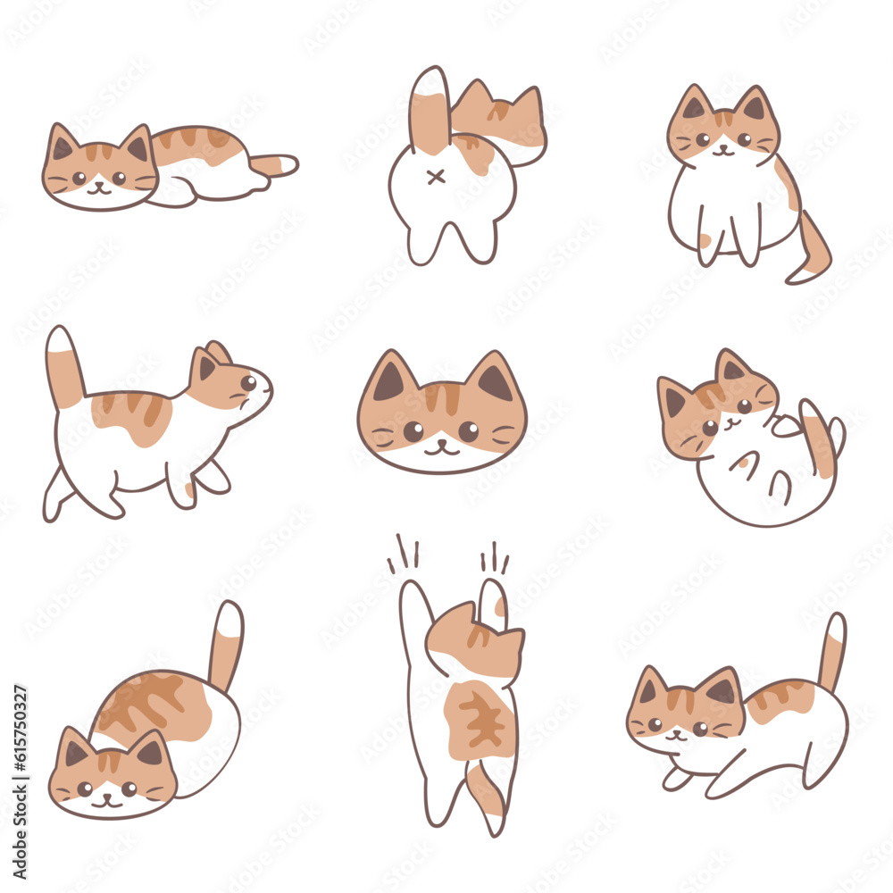 set of cats set of cats