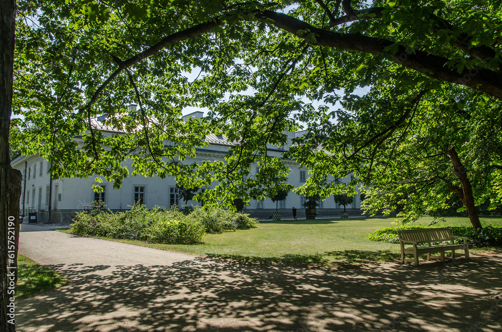 Obraz premium Pałac w Łazienkach Warszawa 