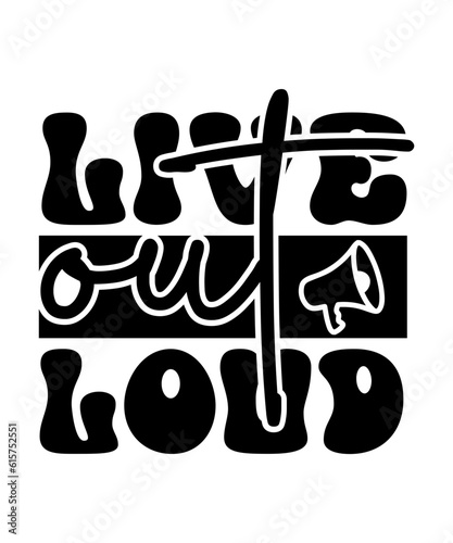live out loud svg design