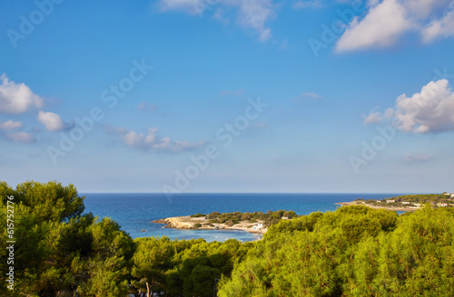 Beach of Il Ciolo in Gagliano del Capo, Italy