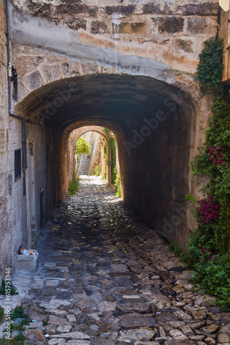 Fototapeta Naklejka Na Ścianę i Meble -  Bridge alley in Polignano a Mare