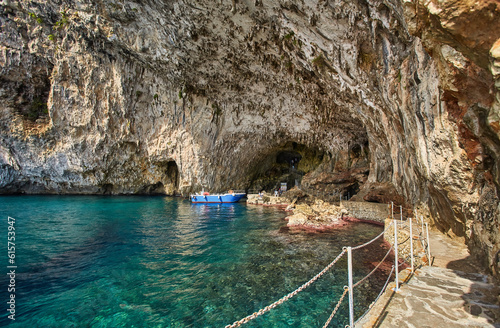 Fototapeta Naklejka Na Ścianę i Meble -  Zinzulusa cave in Apulia - Puglia