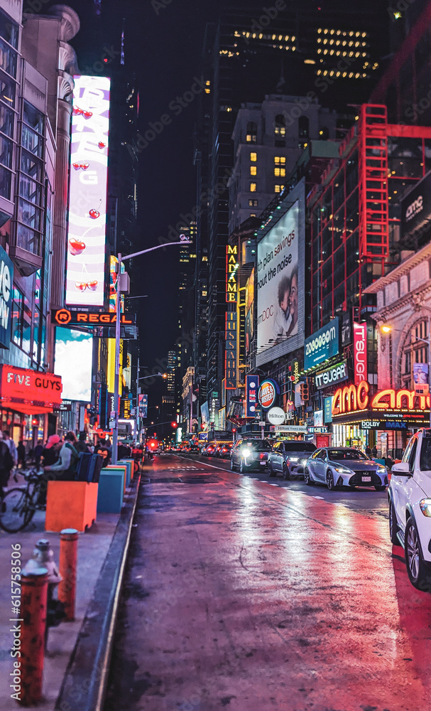 New-York city by night 