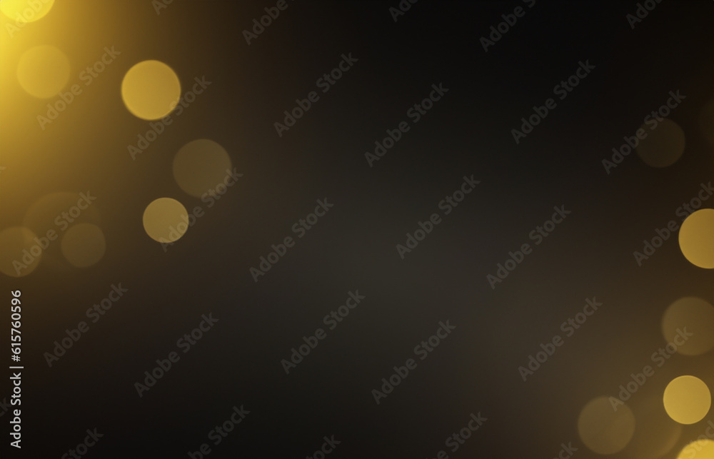 Black luxury background with golden line elements and light ray effect decoration and bokeh Black luxury background with golden line elements and light ray effect decoration and bokeh