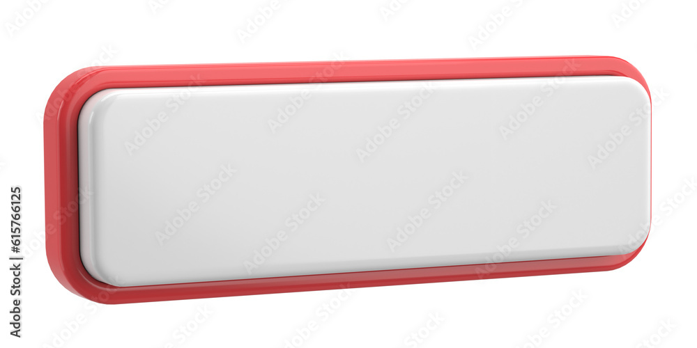 3D button. Empty button. 3D illustration. 3D button. Empty button. 3D illustration.