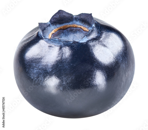 Blueberry isolated on white