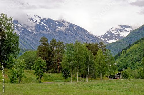 Beautiful norwegian landscape - Andalsnes - Norway