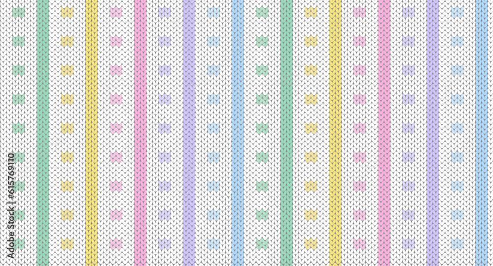 Festive Sweater Design. Seamless Knitted Pattern, Norway Festive Sweater Fair Isle Design, Pastel line Knitting Pattern. Festive Sweater Design. Seamless Knitted Pattern, Norway Festive Sweater Fair Isle Design, Pastel line Knitting Pattern.