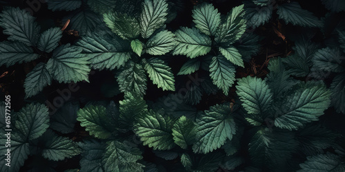 Closeup of branches eucalipt leaf. Macro Shoot. Dark green branches.Nature forest background. wallpaper. leaf texture.Generative ai