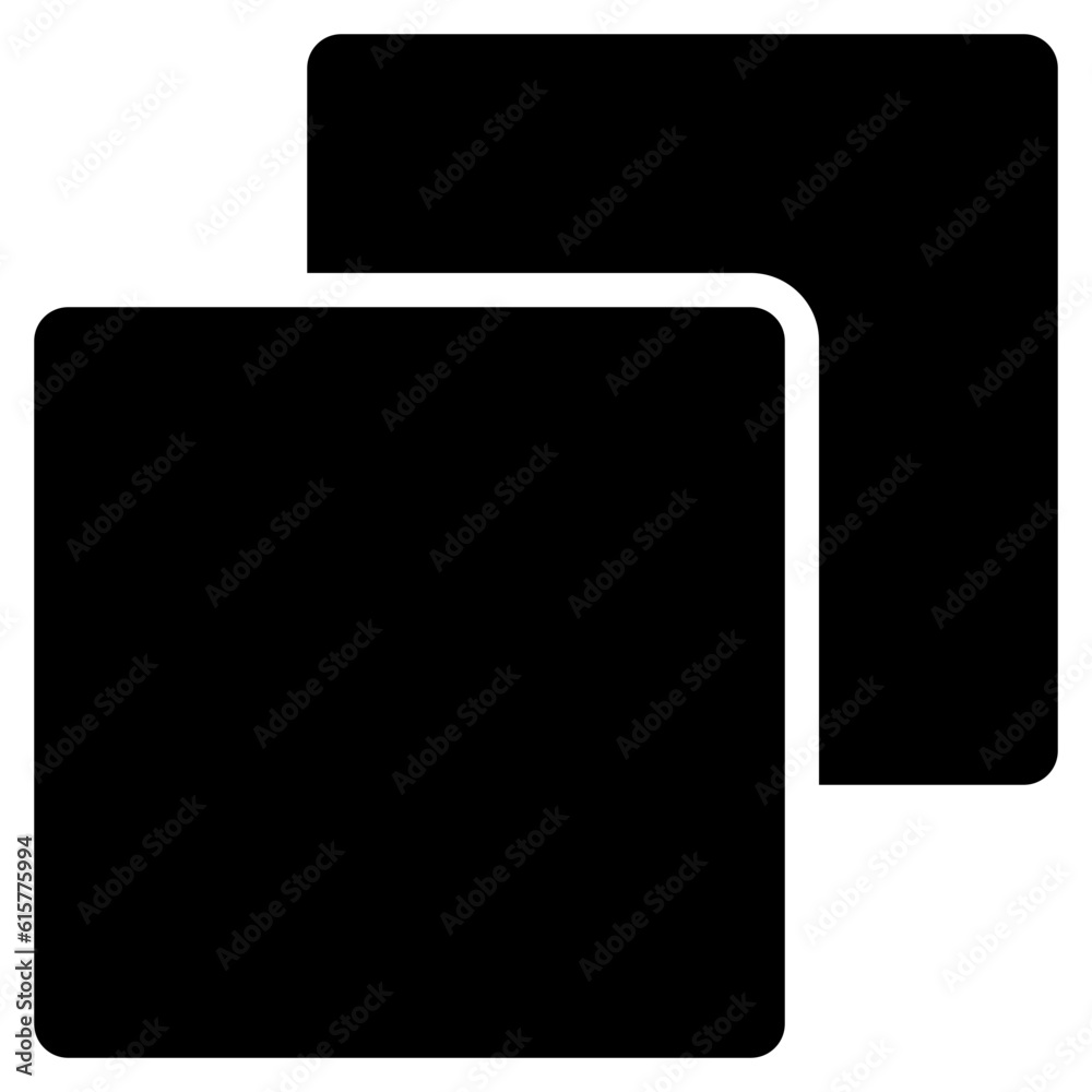 Cascade icons or tabs of browser and application pages Cascade icons or tabs of browser and application pages