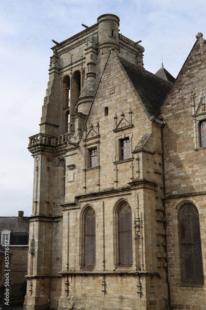Basilica in Guingamp, Brittany, France