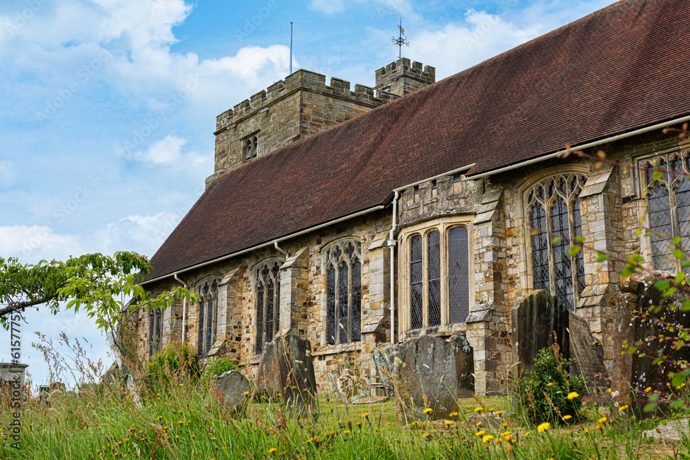 St Mary's Church in Goudhurst, Kent, England