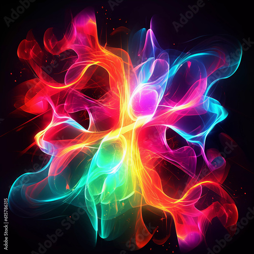 Colorful Vibrant Abstract Background