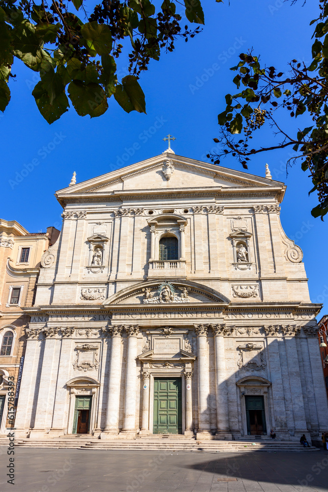Santa Maria in Vallicella (Chiesa Nuova) church in Rome, Italy (translation 