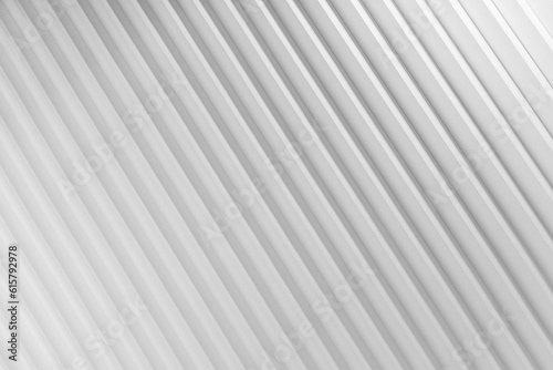 White abstract background of diagonal parallel stripes pattern with gradient light  top view  backdrop for advertising  design  card  poster  flyer  text in elegant soft minimalistic geometric style.