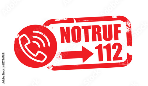 stempel Notruf 112