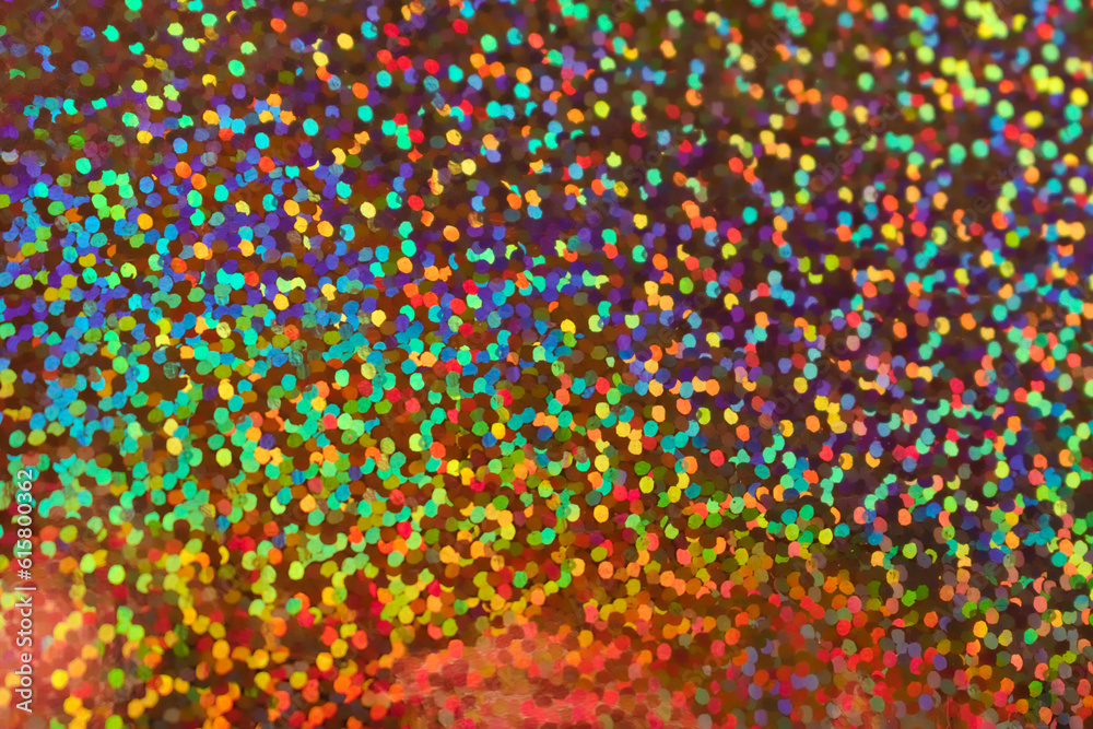 Bright pattern of colorful dots