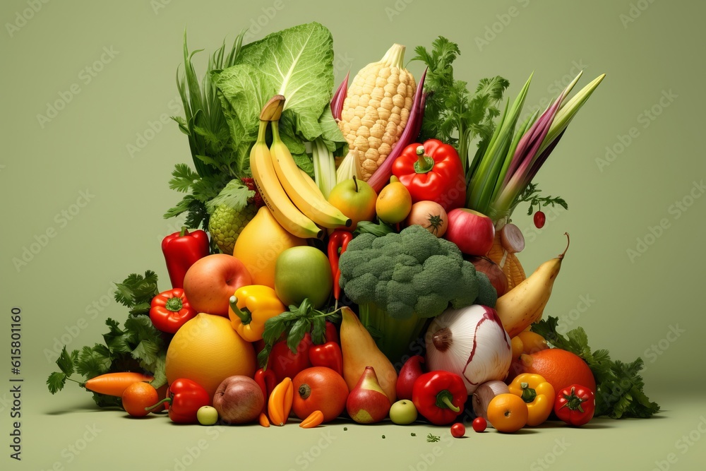 vegetables and fruits