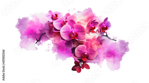 Photo of pink flowers on a transparent background png