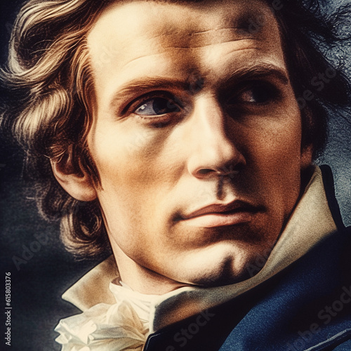 Friedrich von Schiller ( 1759-1805) physician, poet,  philosopher and Germany's most important classical playwrighter