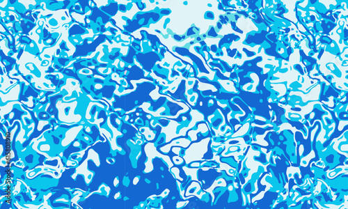 Blue water swirls