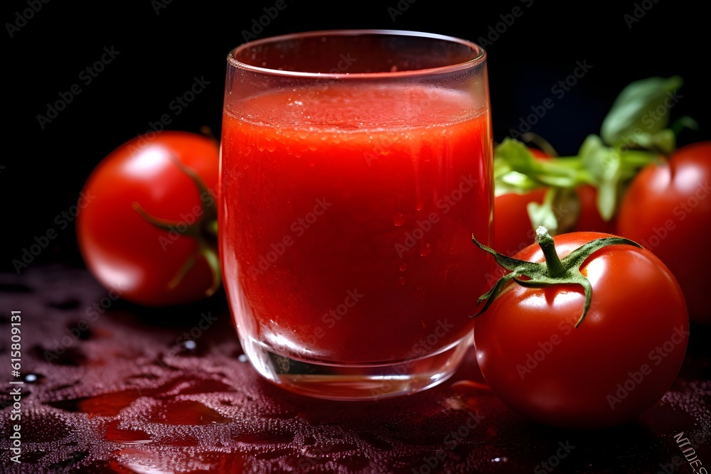 フレッシュなトマトジュース　with generative ai