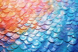 Water texture, mermaid tail texture, glittery, glitter, pearl tints, sun glare, texture pastel background. AI generative