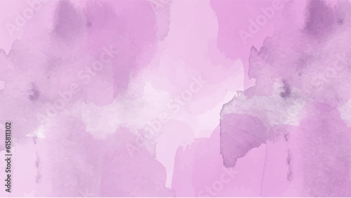 Abstract pink watercolor background.Hand painted watercolor. vector